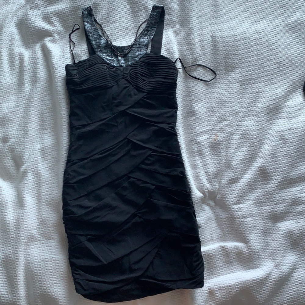 Size 2 black dress worn once